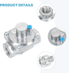 Gas Pressure Regulator for Liquefied Propane and Natural Gas